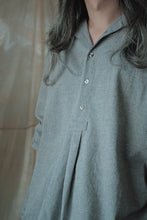 將圖片載入圖庫檢視器 Le&#39;JASHI cotton linen pullover / shirt unisex
