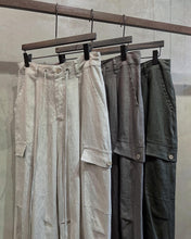 將圖片載入圖庫檢視器 Le&#39;FUKA linen wide pants unisex
