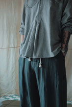 將圖片載入圖庫檢視器 Le&#39;JASHI cotton linen pullover / shirt unisex
