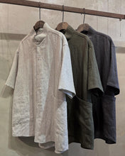 將圖片載入圖庫檢視器 Le&#39;HANITA short sleeve shirt/top whit pockets unisex
