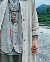 將圖片載入圖庫檢視器 Le&#39;Linen plain / Long shirt/coat Unisex
