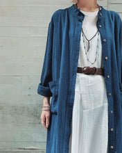 將圖片載入圖庫檢視器 Le&#39;Linen plain / Long shirt/coat Unisex
