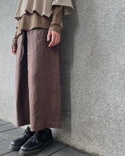 將圖片載入圖庫檢視器 Le&#39;RAKUII linen wrap pants unisex
