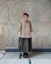 將圖片載入圖庫檢視器 Le&#39;RAKII stripe linen / top unisex
