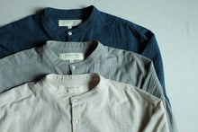 將圖片載入圖庫檢視器 Le&#39;JASHI cotton linen pullover / shirt unisex
