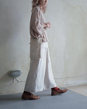 將圖片載入圖庫檢視器 Le&#39;RAKUII linen wrap pants unisex
