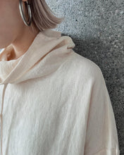 將圖片載入圖庫檢視器 Le&#39;NUKINA linen hoodie whit pockets unisex
