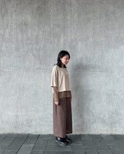 將圖片載入圖庫檢視器 Le&#39;RAKUII linen wrap pants unisex
