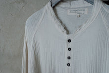 將圖片載入圖庫檢視器 Le&#39;Layer-gauze shirt/top unisex
