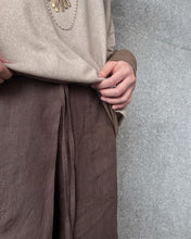 將圖片載入圖庫檢視器 Le&#39;RAKUII linen wrap pants unisex
