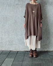 將圖片載入圖庫檢視器 Le&#39;TAGIMA linen long / top w/pockets unisex
