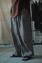 將圖片載入圖庫檢視器 Le&#39;FUKA linen wide pants unisex
