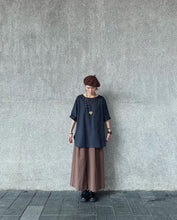 將圖片載入圖庫檢視器 Le&#39;RAKII stripe linen / top unisex
