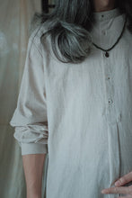 將圖片載入圖庫檢視器 Le&#39;JASHI cotton linen pullover / shirt unisex
