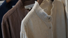 將圖片載入圖庫檢視器 Le&#39;Linen plain / Long shrit/coat Unisex
