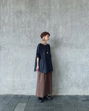 將圖片載入圖庫檢視器 Le&#39;RAKII stripe linen / top unisex
