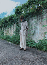 將圖片載入圖庫檢視器 Le&#39;STD stripe linen / Shirt Unisex
