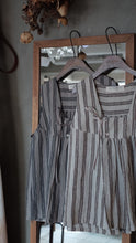 將圖片載入圖庫檢視器 Le&#39;STD.Red stripe linen /Blouse 2way
