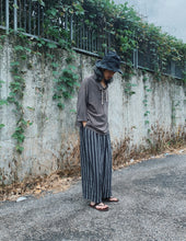 將圖片載入圖庫檢視器 Le&#39;STD Stripe wide / Pants Unisex
