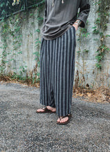 將圖片載入圖庫檢視器 Le&#39;STD Stripe wide / Pants Unisex
