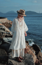 將圖片載入圖庫檢視器 Le&#39;FRENCH puff-sleeve linen / one piece
